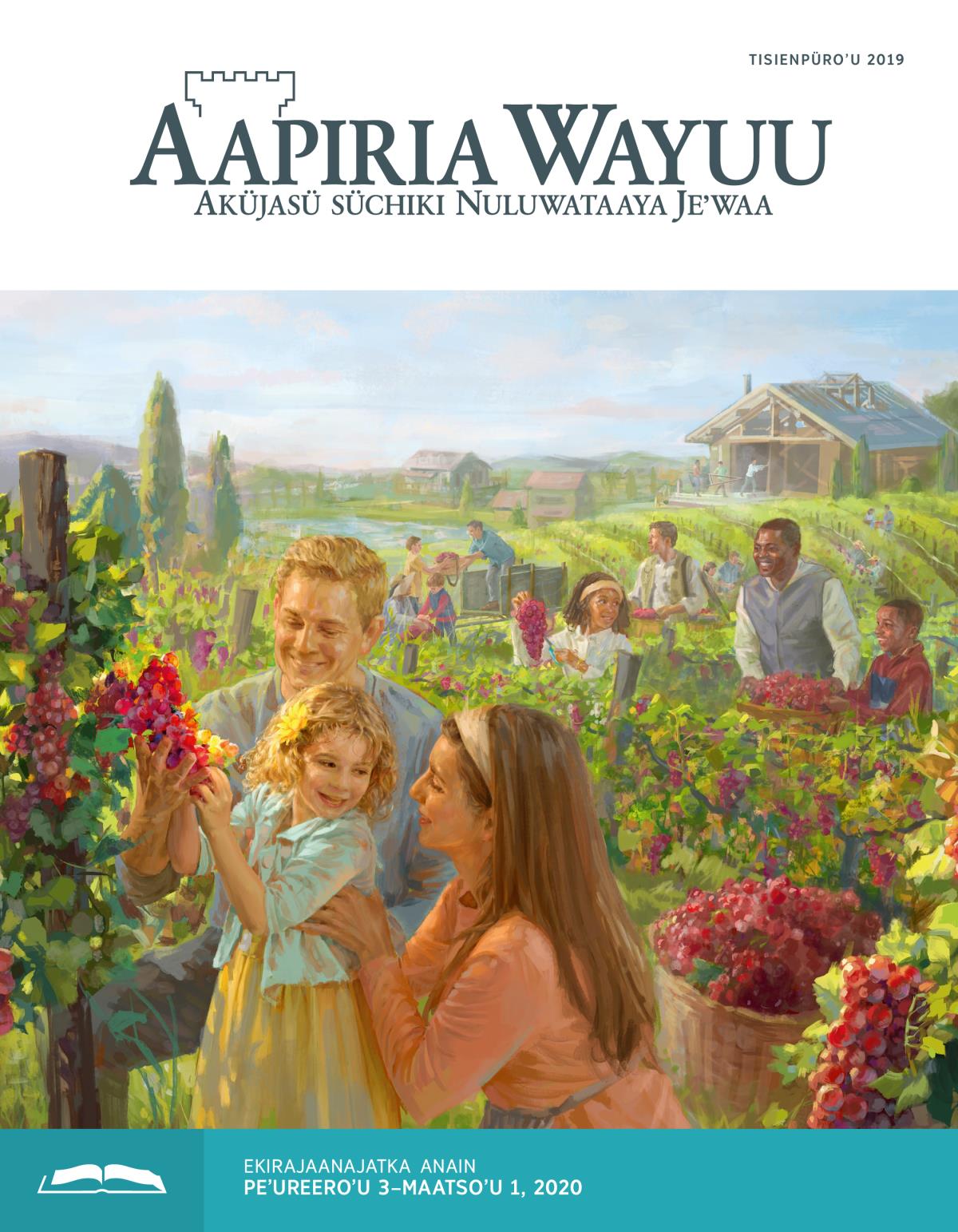 Aapiria Wayuu (namüinjatü na wawalayuukana), tisienpüroʼu 2019