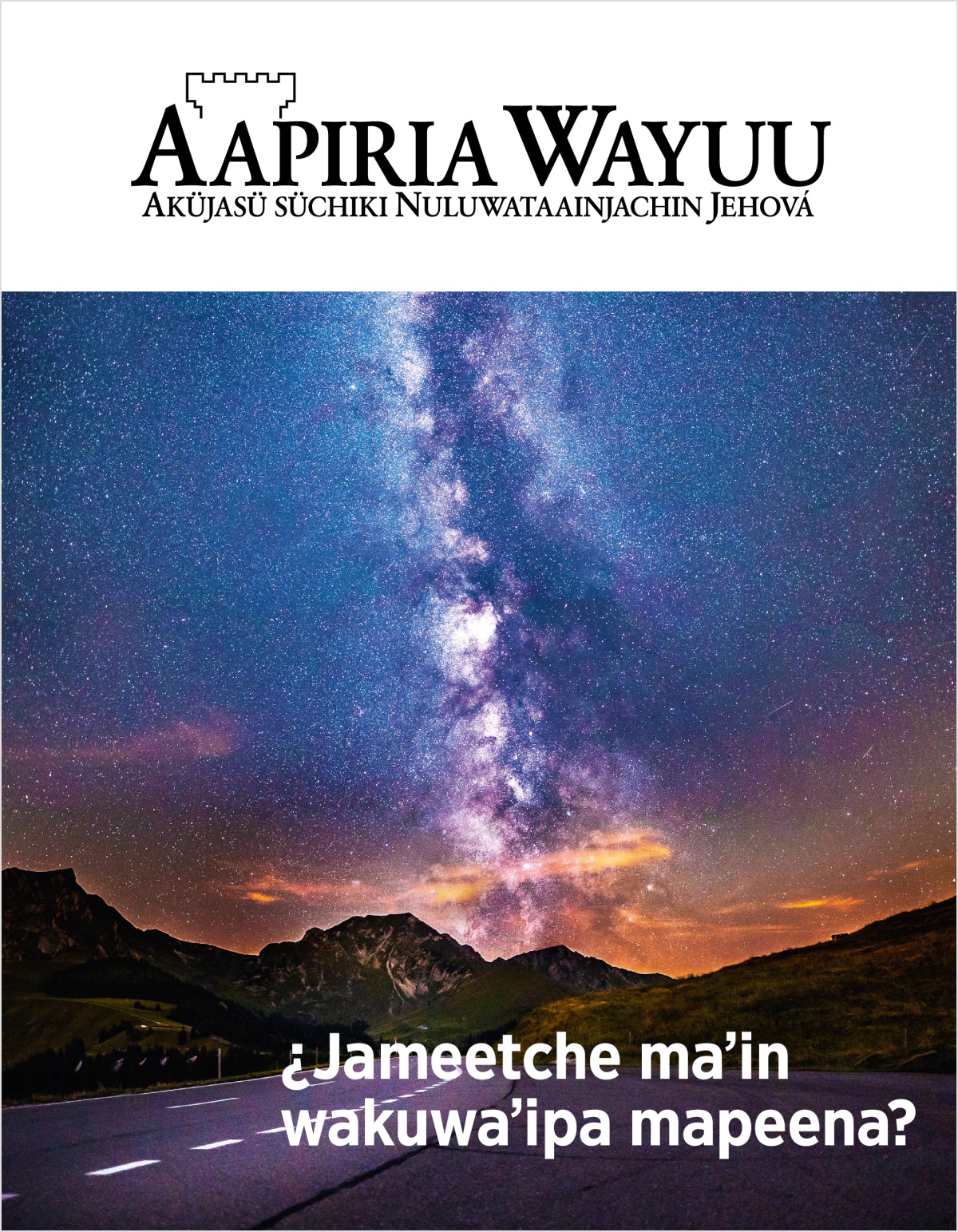 Aapiria Wayuu, NUUMERO 2, 2018 | ¿Jameetche maʼin wakuwaʼipa mapeena?