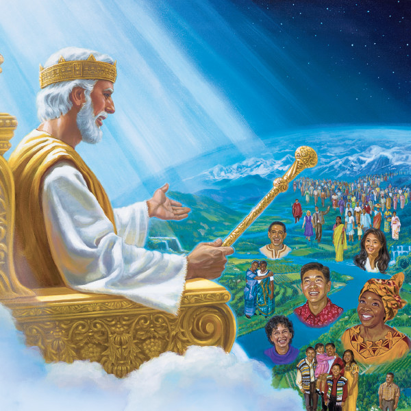 Jesús itrónope yvágape ogoverna umi hénte oĩvape ko yvy ape ári.