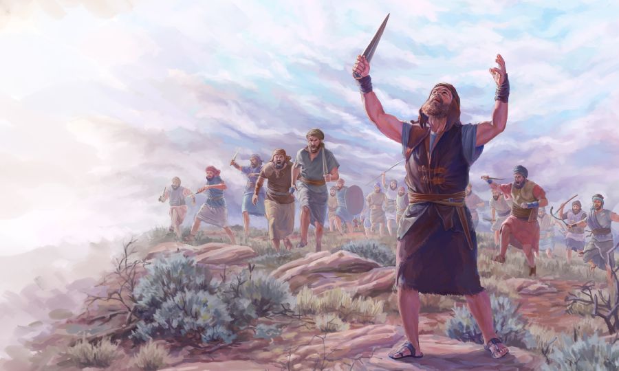 Josué omaña yvága gotyo ha ojerure Jehovápe pe kuarahy opyta hag̃ua peteĩ hendápe