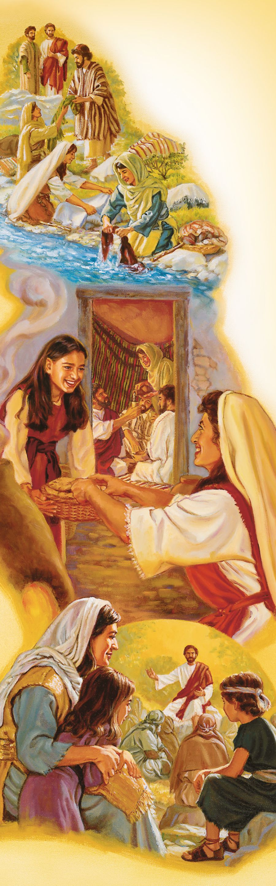 Umi kuña omoirũva Jesúspe oviaha jave, ojohéi hína chupe ijao ha oprepara tembiʼurã