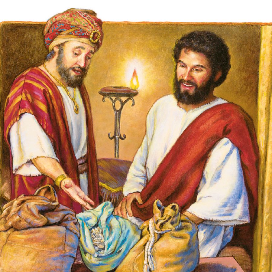 Zaqueo opromete Jesúspe omyengoviapaite jeytaha pe pláta oipeʼa vaʼekue pokarẽme