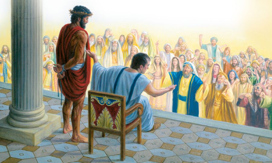Pilato onohẽrõ guare Jesúspe okápe, umi hénte osapukaijoa