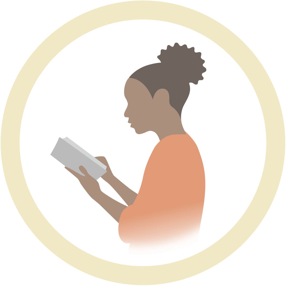 Peteĩ divúho ohechaukáva peteĩ kuña oleeha la Biblia.