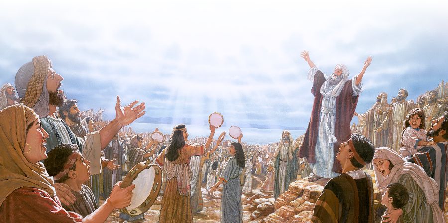 Moisés ha umi israelita oagradese hína Jehovápe