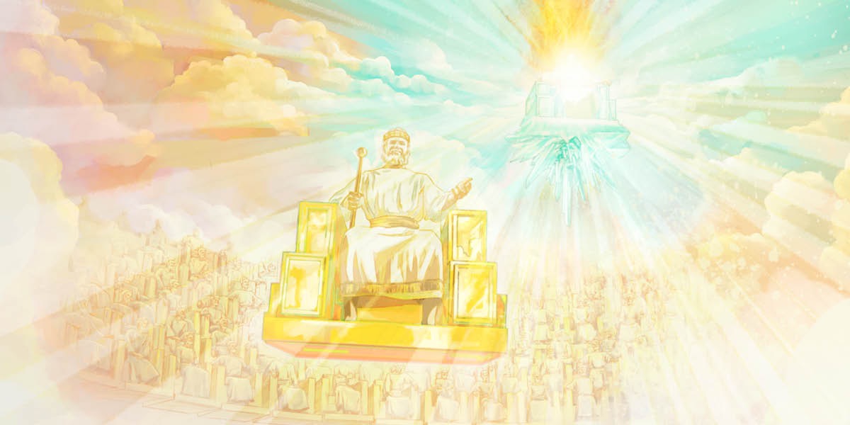 Jesús oguapy itrónope yvágape