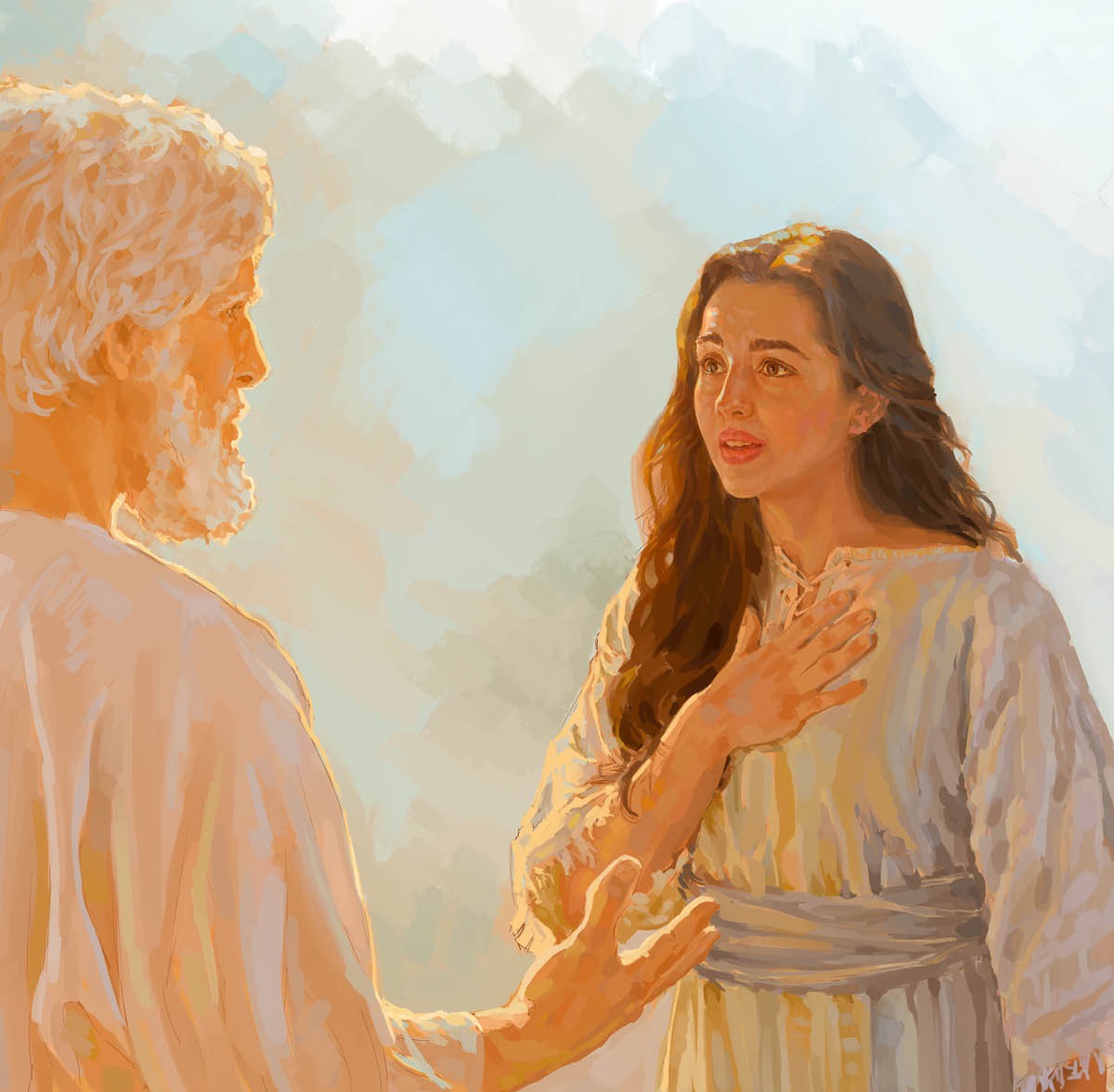 Ánhel Gabriel oñeʼẽ hína Maríandi