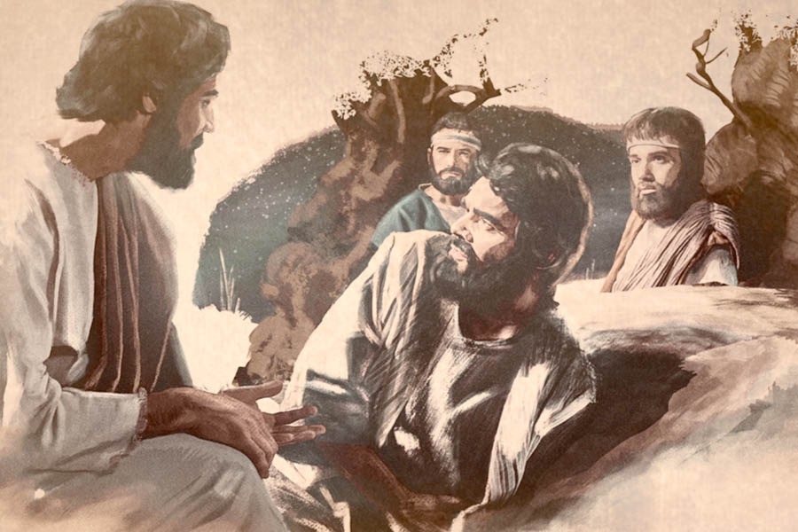 Jesús ivuéno vaʼekue idisipulokuérandi okéramo jepe hikuái