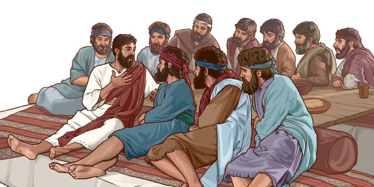 Jesús oñeʼẽ ijapostolkuéra ifiélvandi