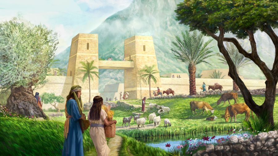 Umi hénte oĩ hína pe siuda hérava “Jehová voi oĩ upépe” renondépe. Peteĩva umi hokẽ ypýpe, umi hénte ogueroja hína semílla ha oñangareko animalkuérare.