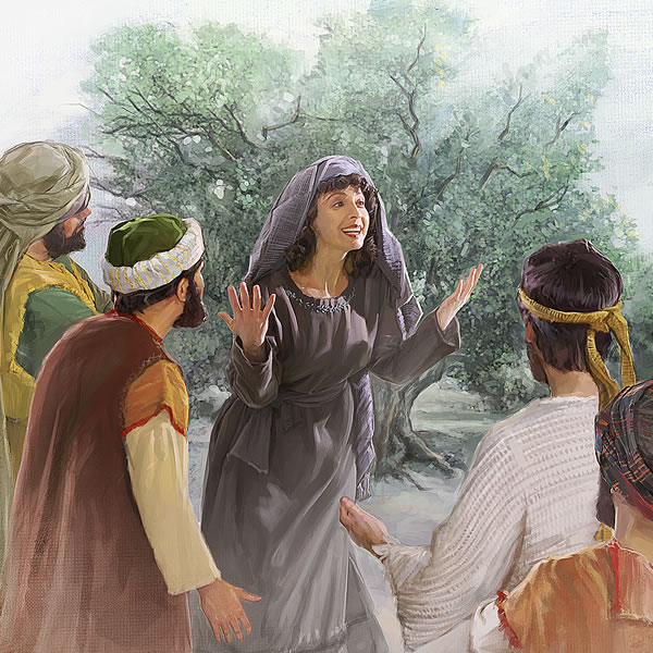 María Magdalena omombeʼu hína umi apóstolpe Jesús oikove jey hague