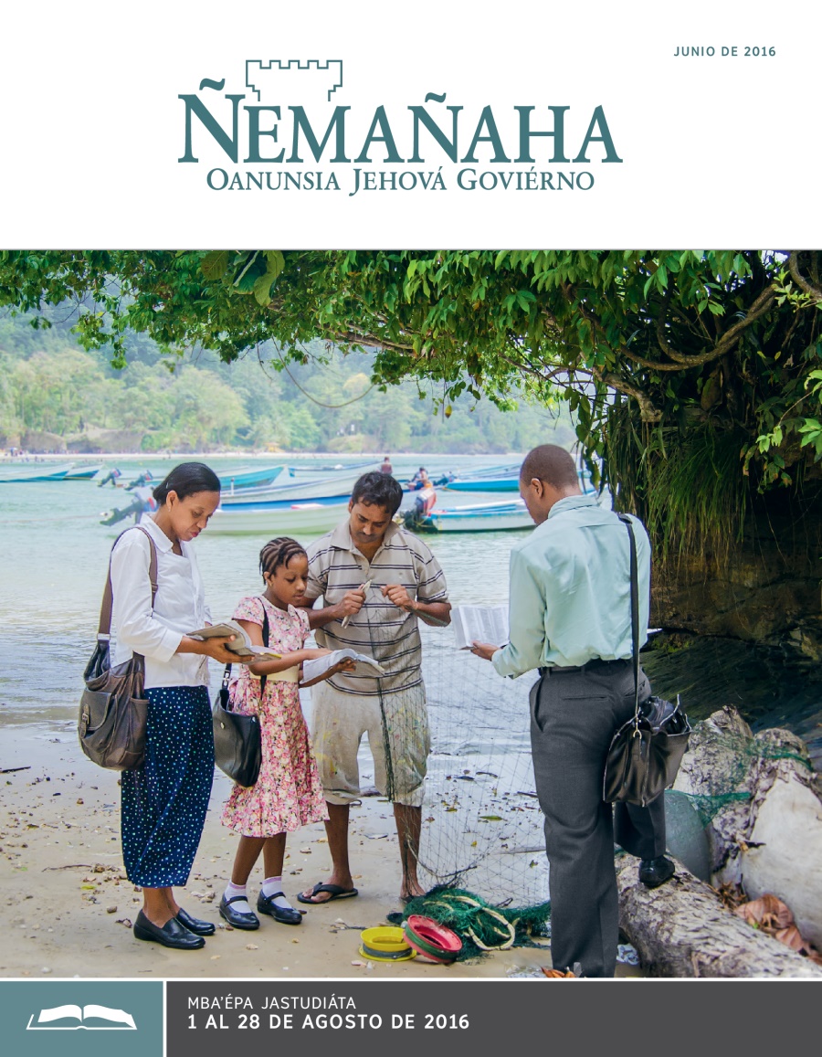 Ñemañaha ojestudiáva, junio de 2016