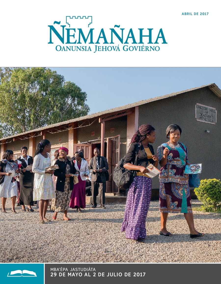 Ñemañaha ojestudiáva, abril de 2017