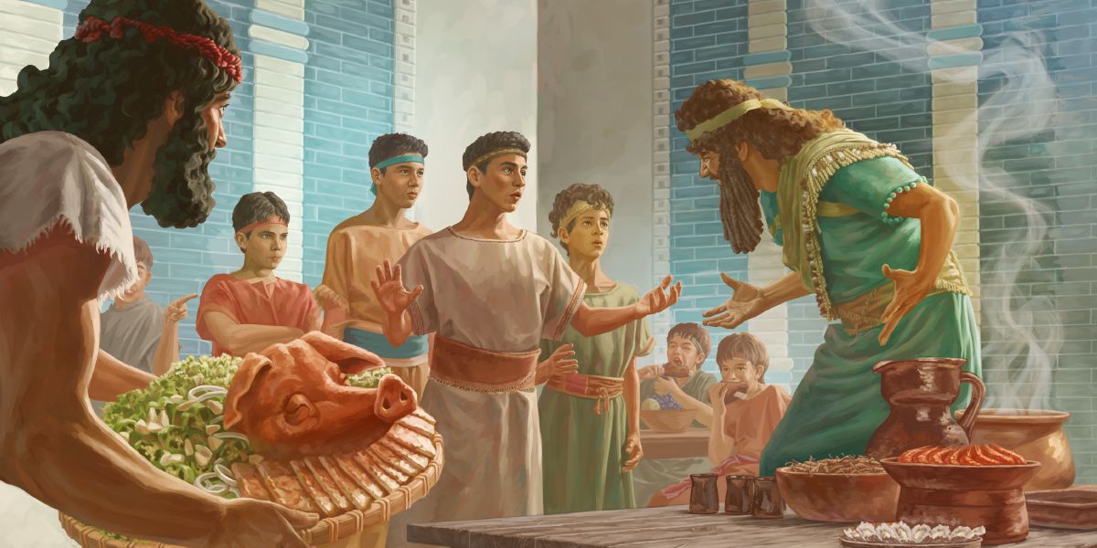Daniel ha umi mbohapy iñamígo heʼi ndoʼumoʼãiha umi tembiʼu hoʼúva pe rréi