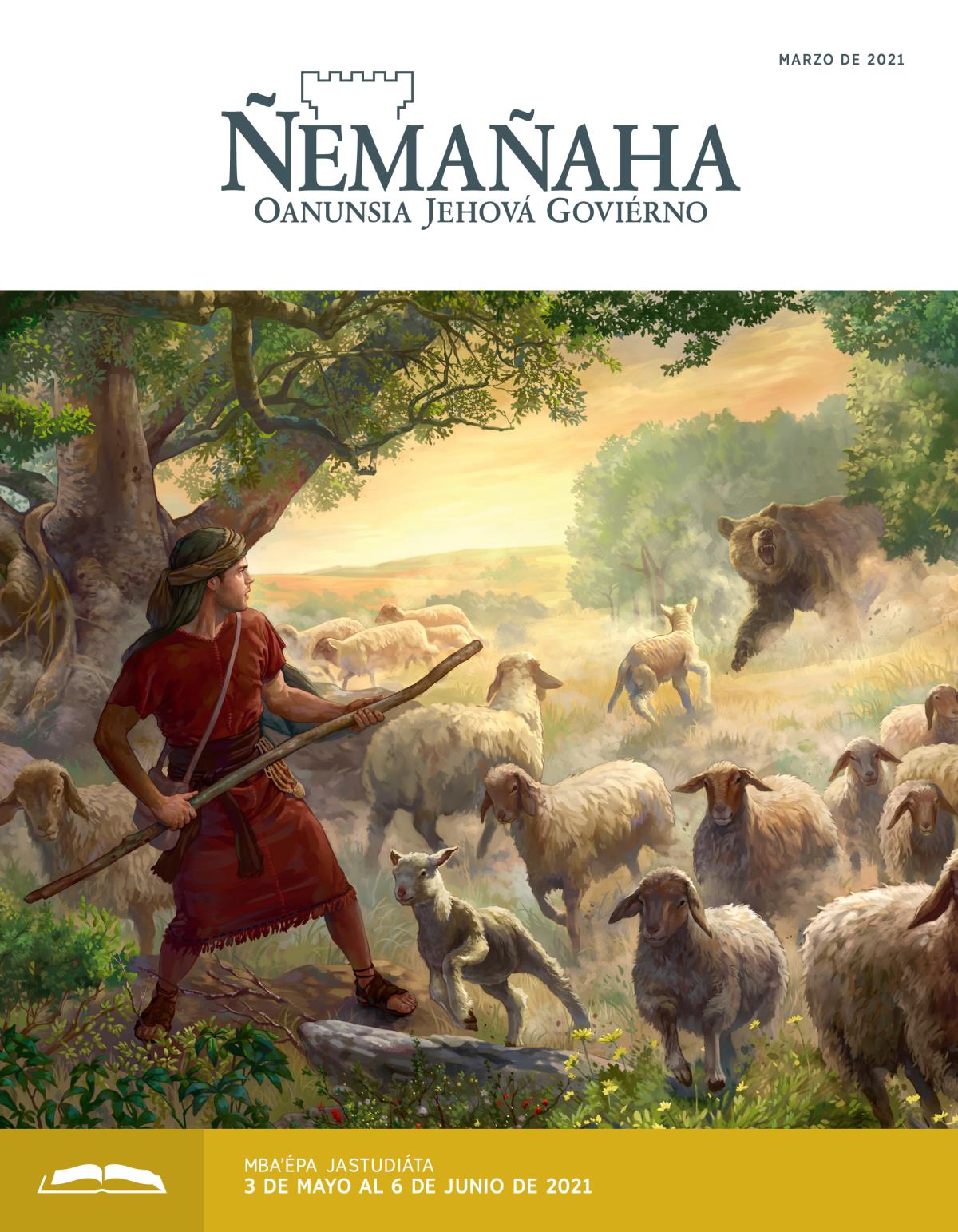 Ñemañaha ojestudiáva, marzo de 2021.