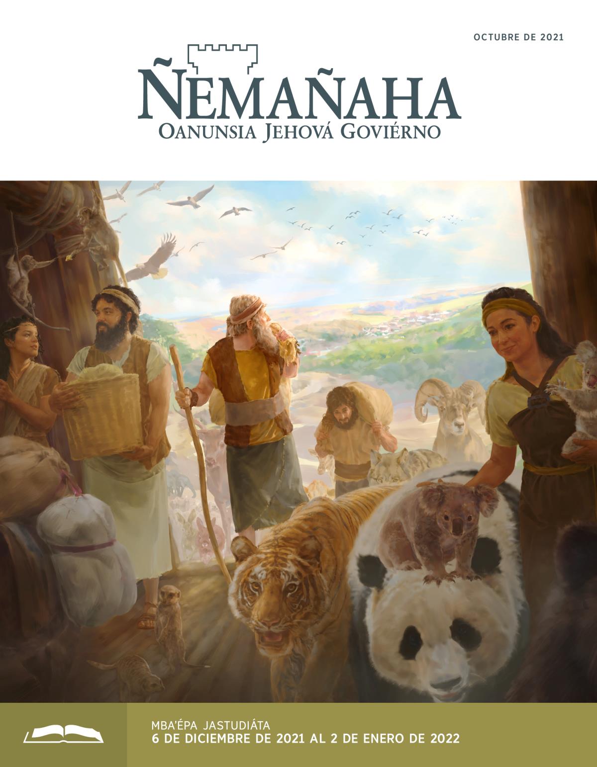 Ñemañaha ojestudiáva, octubre de 2021.