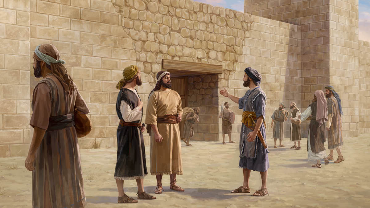 Nehemías heʼi hína mokõi kuimbaʼépe la ojapo vaʼerã oka gotyo pe siuda de Jerusalén rokẽme.