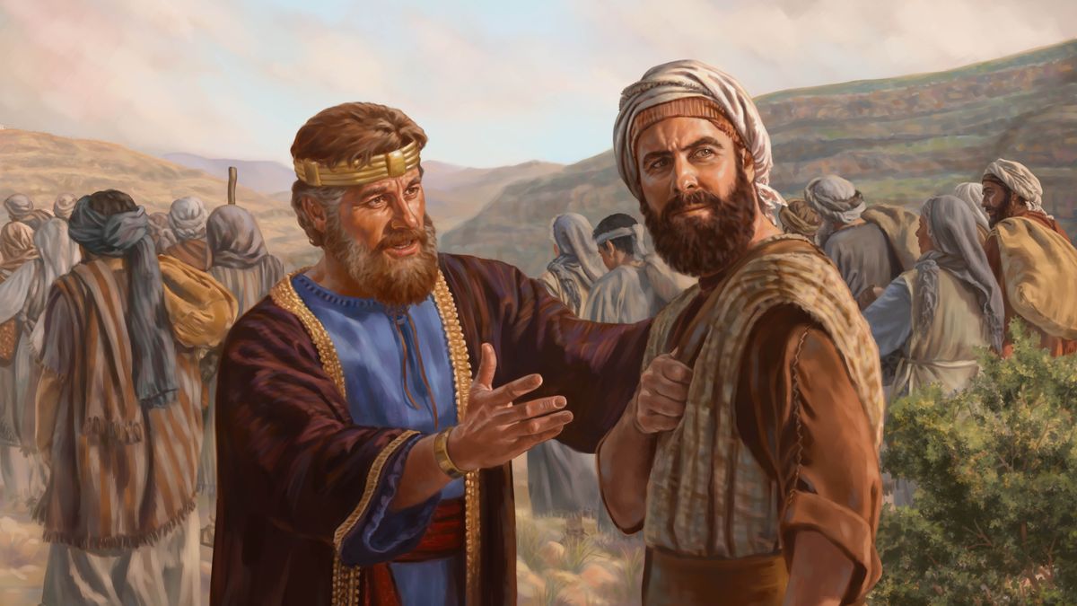 Rréi David oñeʼẽ Sadócpe ha upe aja David siervokuéra osẽ ohóvo Jerusaléngui.