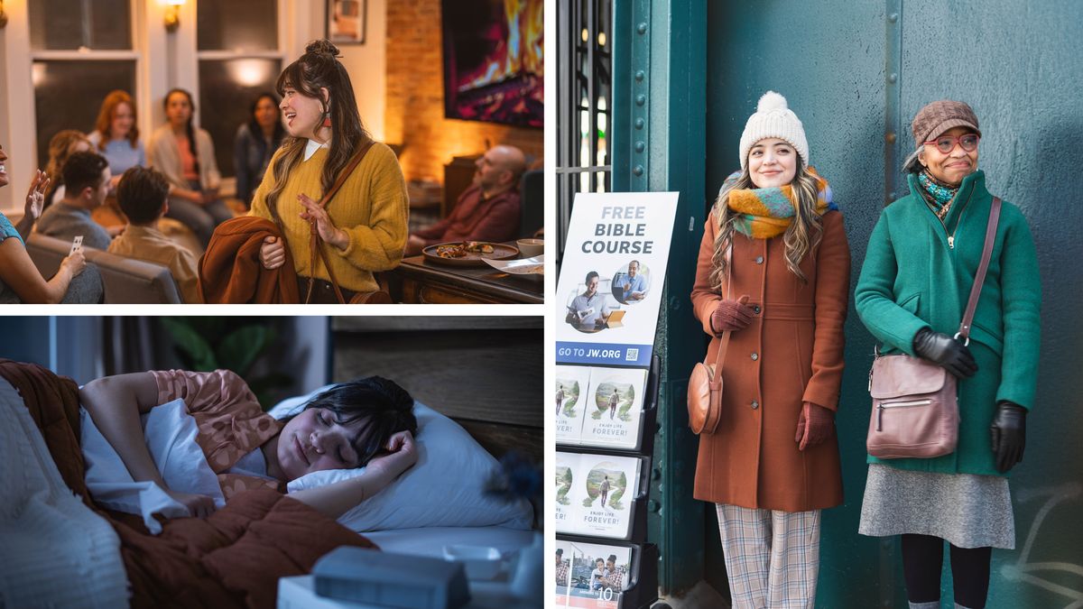 Taʼangakuéra: Mbohapy taʼangápe ojekuaa peteĩ ermána imitãva omotenondeha Jehovápe. Umi taʼanga ojerrepeti ko kapítulope.