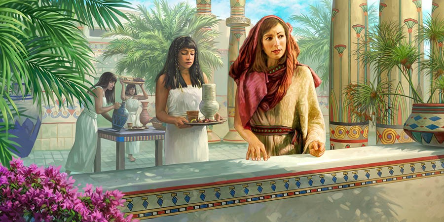 Sara, Faraón palásiope