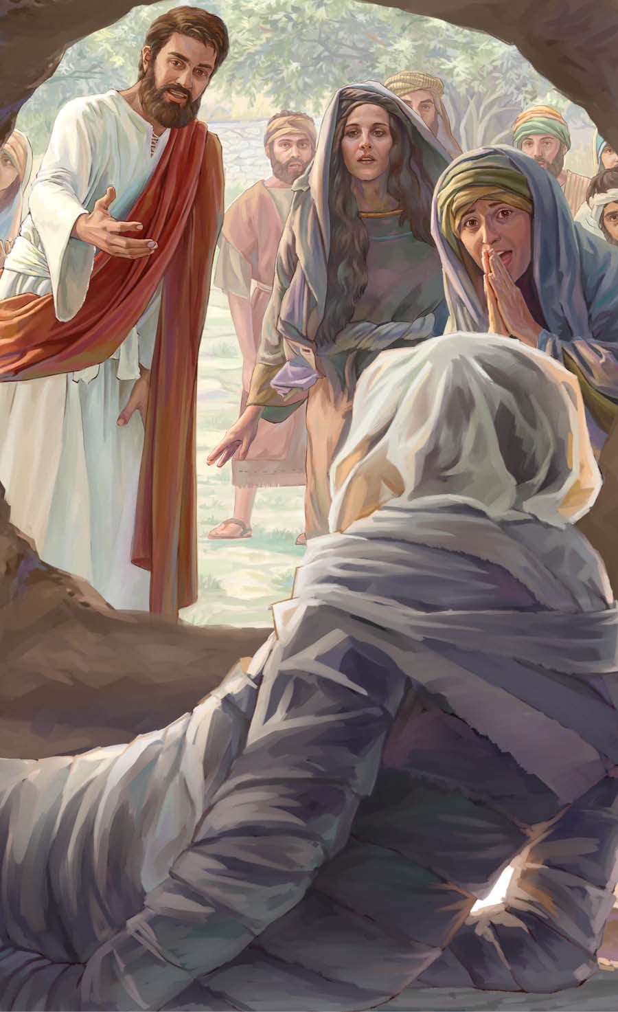Jesús omoingove jey Lázarope