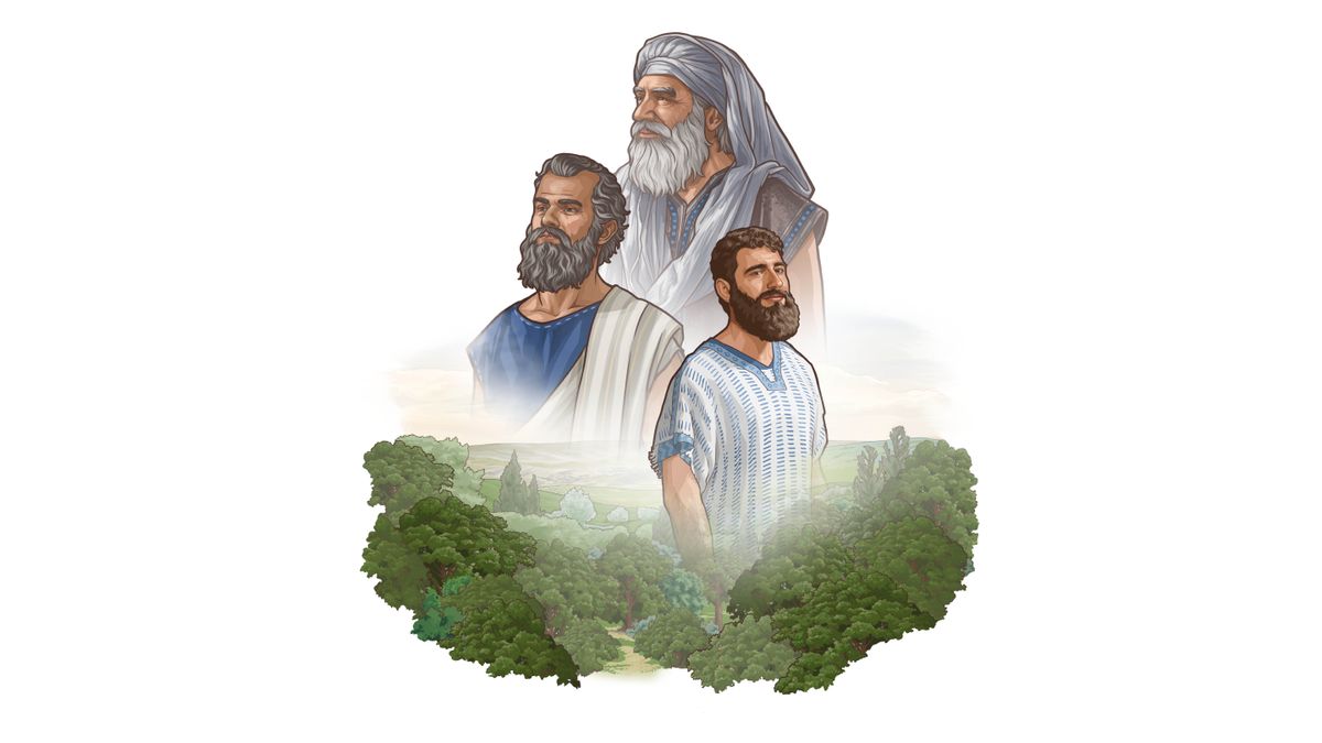 Pu’ulumbiŋere Tiŋa La. Fɔɔra: 1. Abraham. 2. Isaak. 3. Yakob.