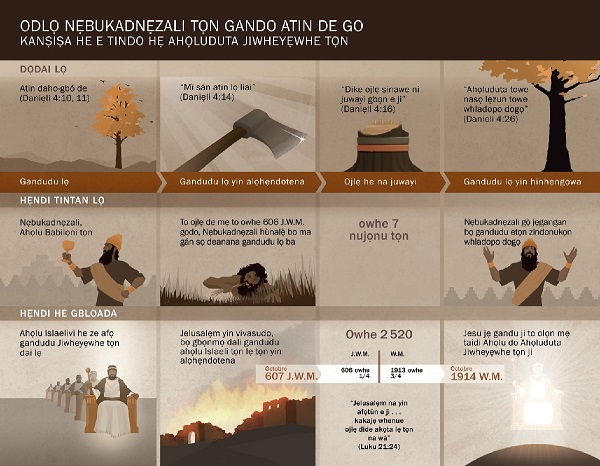 Apotin he do ojlẹ po nujijọ he gando odlọ Nẹbukadnẹzali tọn go lẹ po hia