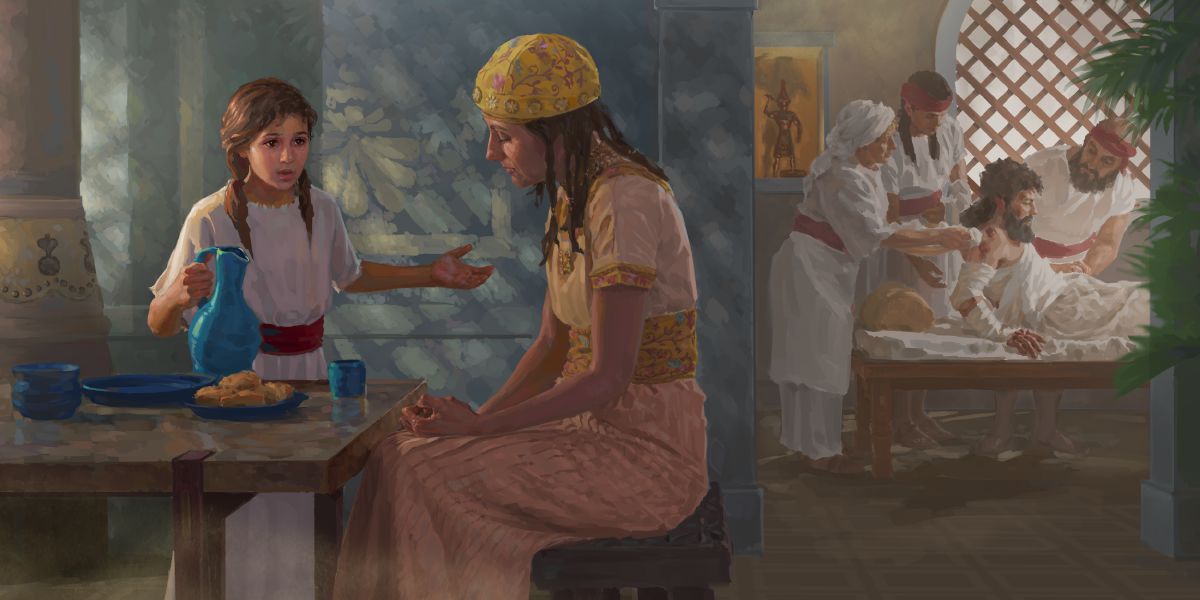 Viyọnnu pẹvi Islaelivi de to hodọna asi Naamani pòtọnọ lọ tọn