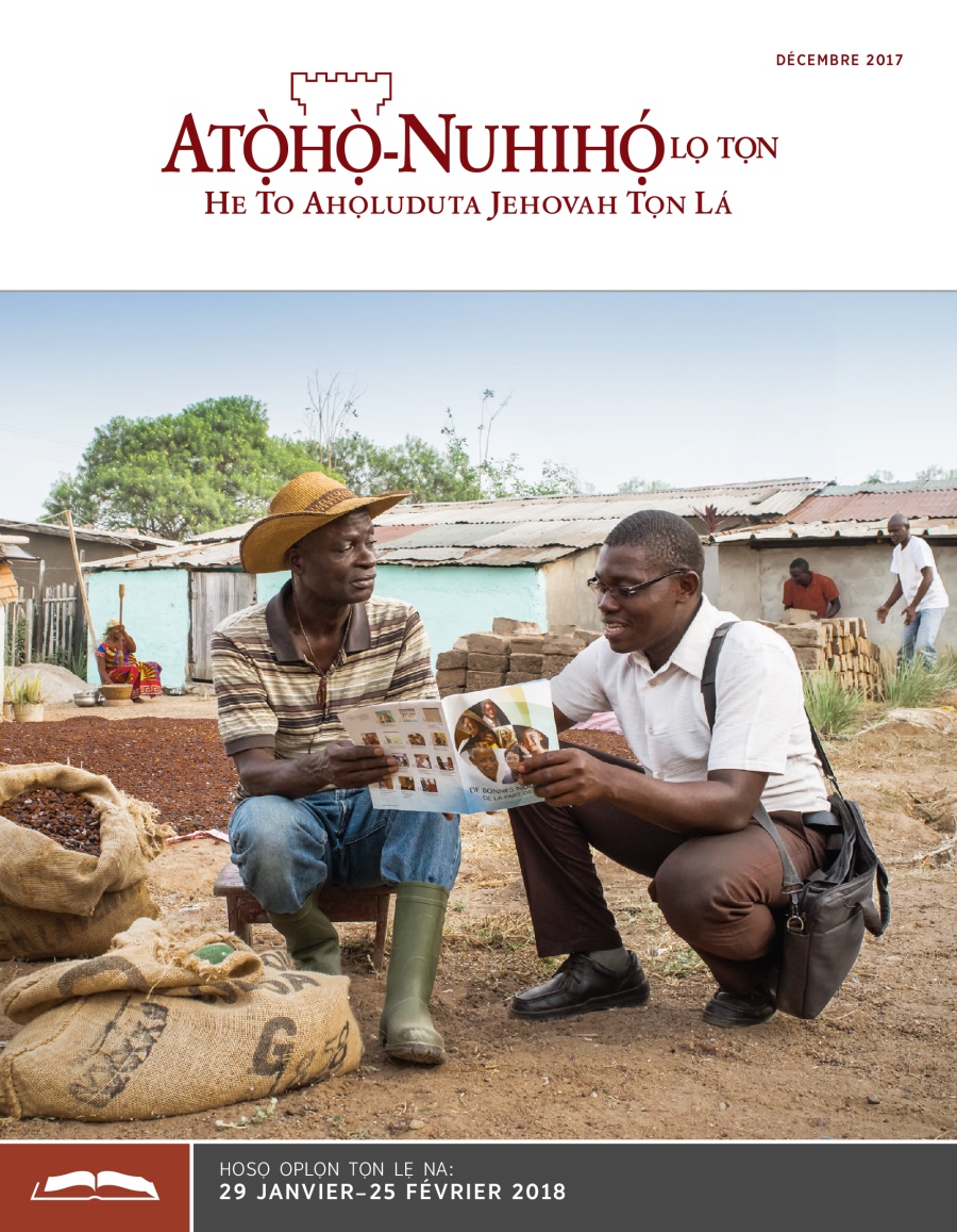 Atọ̀họ̀-Nuhihọ́ lọ Tọn—Zinjẹgbonu Oplọn Tọn, décembre 2017