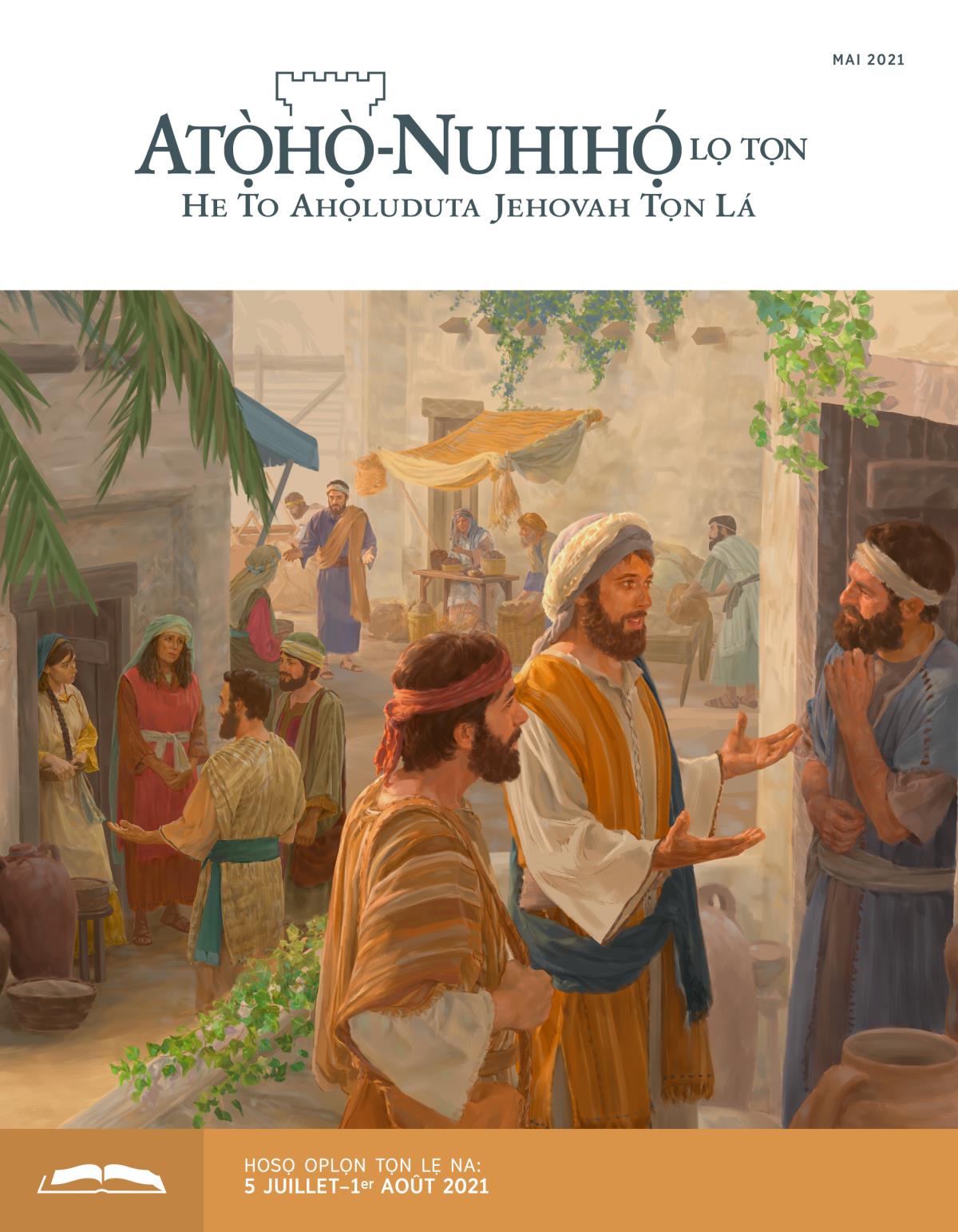 Atọ̀họ̀-Nuhihọ́ lọ Tọn, Zinjẹgbonu Oplọn Tọn, mai 2021.