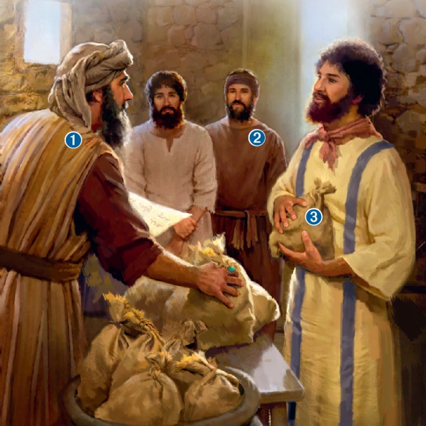 האדון עורך חשבון עם העבדים