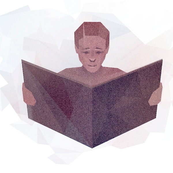 Lalaki nga interesado gid sa iya nabasahan sa daku nga libro