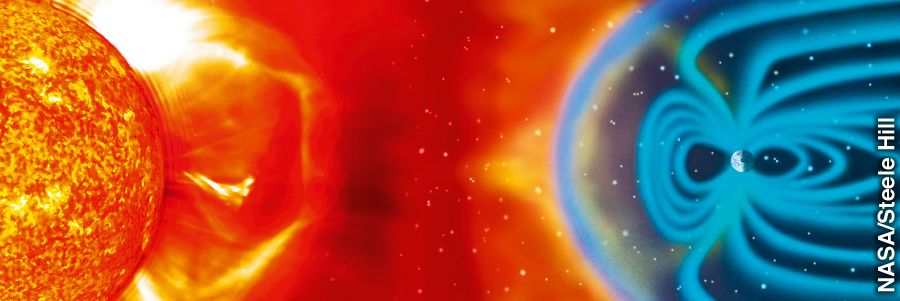 Ang indi makita nga magnetic shield sang duta