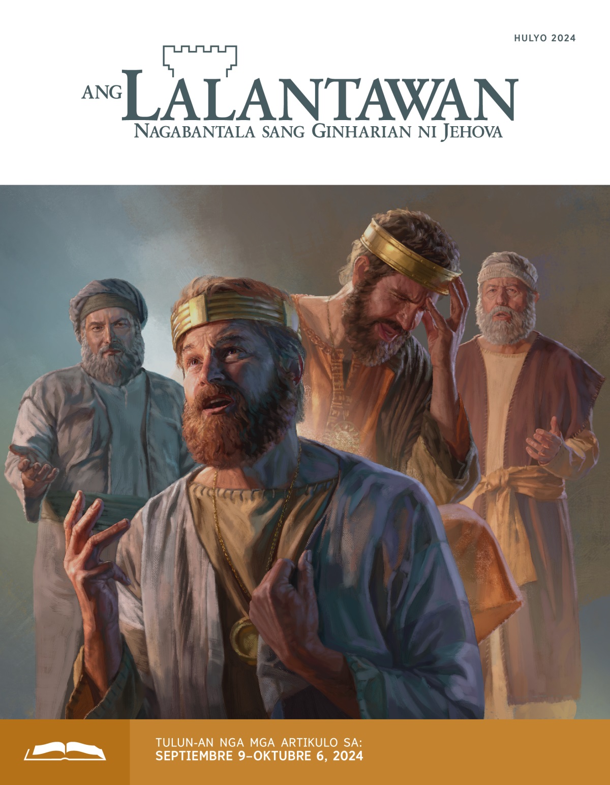 Mga piktyur: 1. Nasubuan si Hari David nga nagatangla sa langit samtang ginaistorya sia ni Natan. 2. Ginauyatan ni Hari Ezequias ang iya ulo bangod sa iya kasubo samtang ginaistorya sia ni Isaias.