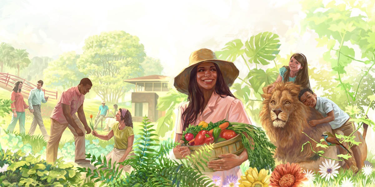 Malipayon ang mga tawo sa Paraiso
