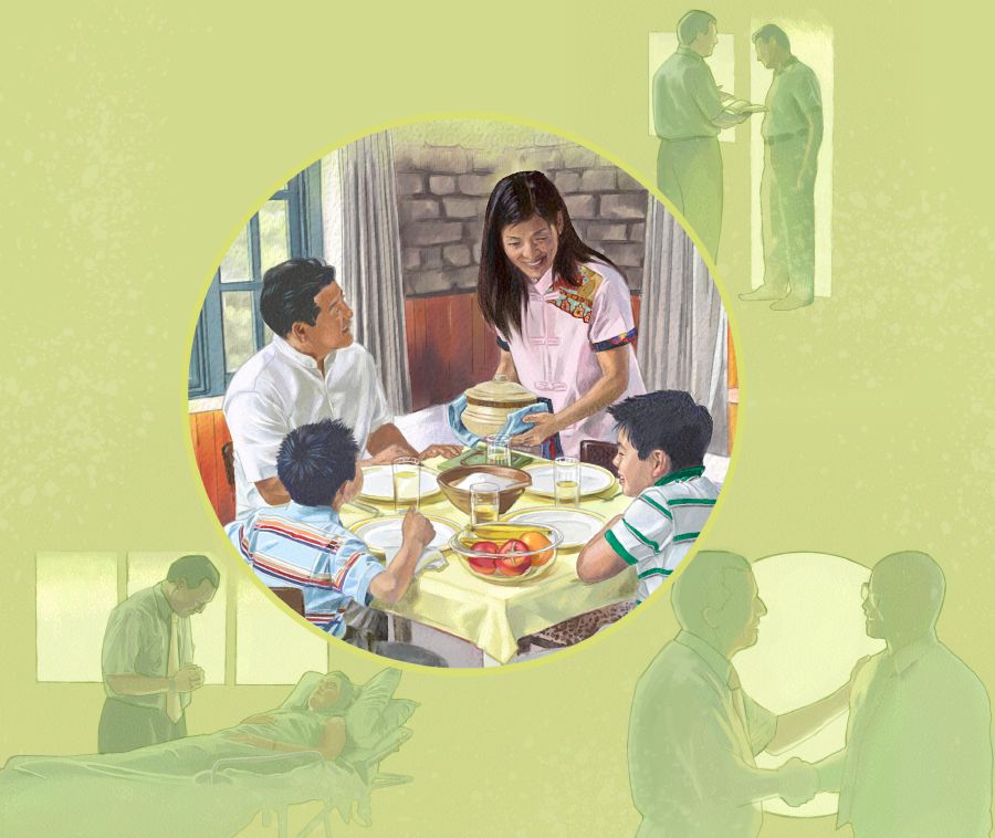 Ib tug Khixatia thov Yehauvas pab kom nws khwv tau los yug nws tsev neeg thiab ua qhov zoo