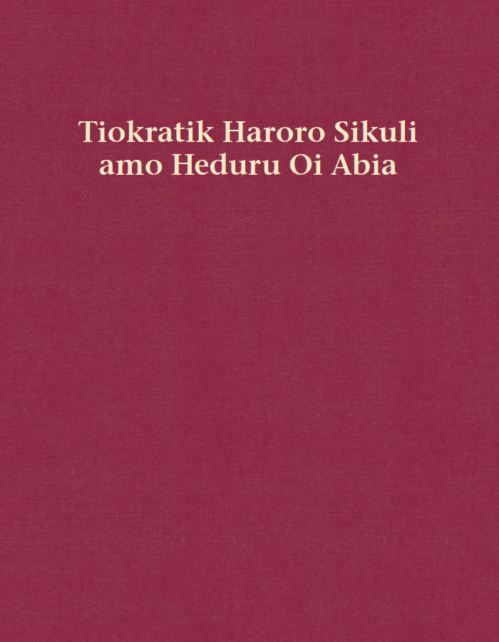 Cover of Tiokratik Haroro Sikuli amo Heduru Oi Abia