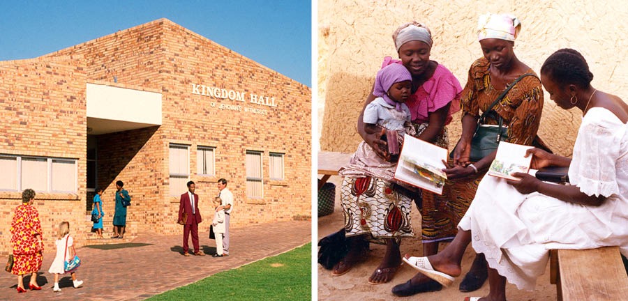 Iehova ena Witnes taudia be Kingdom Hall dekenai taunimanima idia welkam henia bona Baibel stadi idia karaia