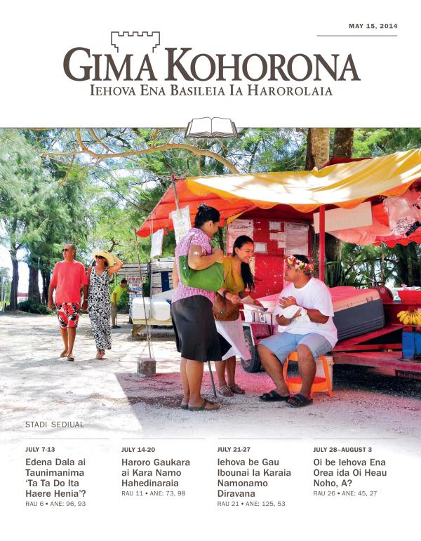 May 15, 2014, Gima Kohorona Stadi Gauna ena rau ginigunana