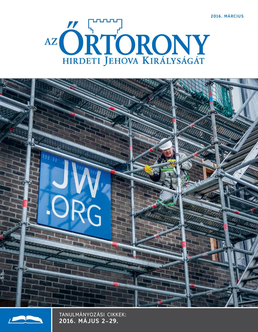 Jól látható JW.ORG felirat egy belgiumi Királyság-termen