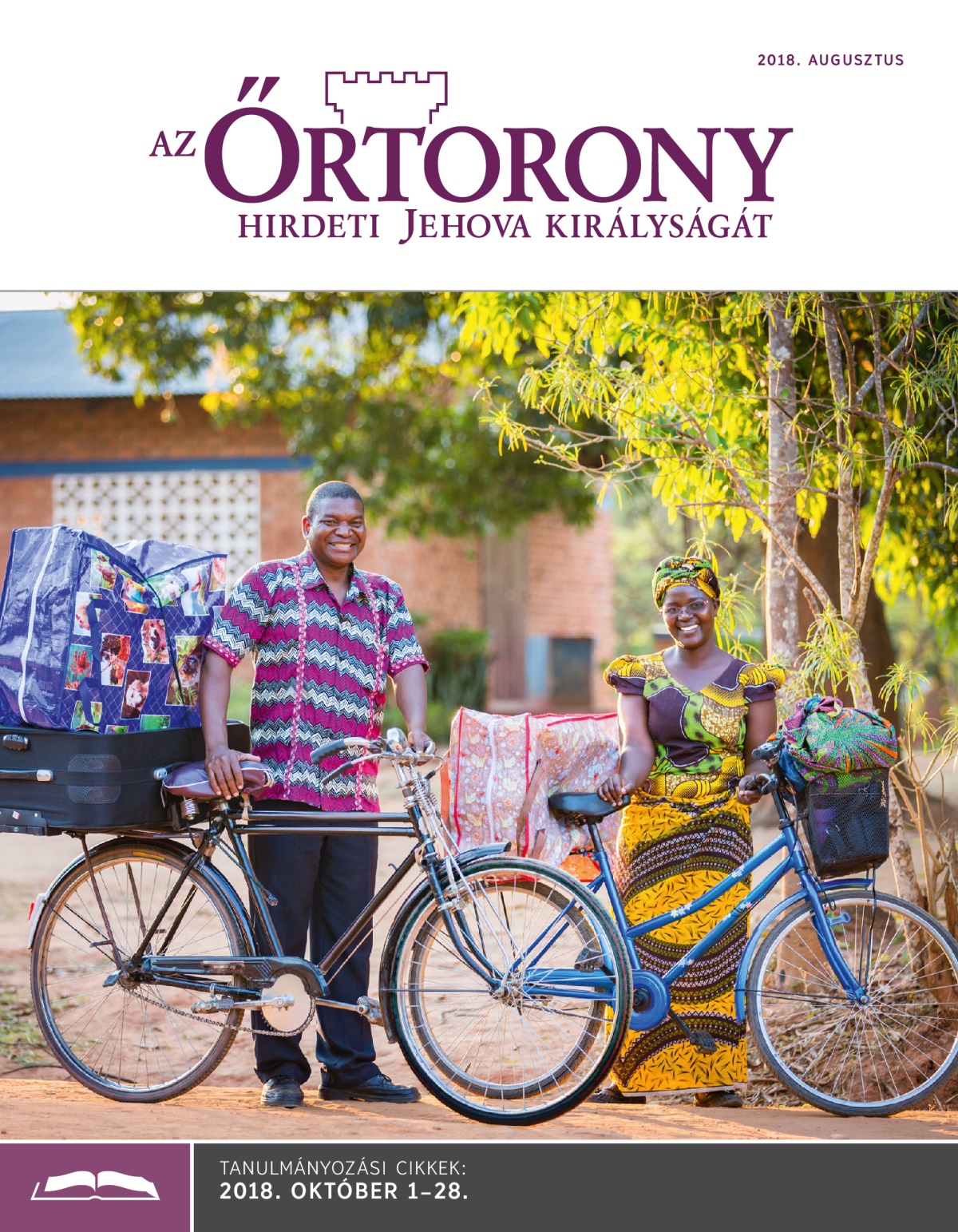 Őrtorony – Tanulmányozásra szánt kiadás, 2018. augusztus