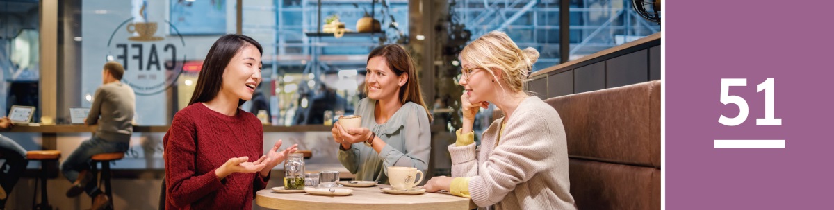Ajumtaláb 51. Ox i mimláb tejwaʼ lej kulbél ani kʼwajat ti tʼilom al jun i cafetería.