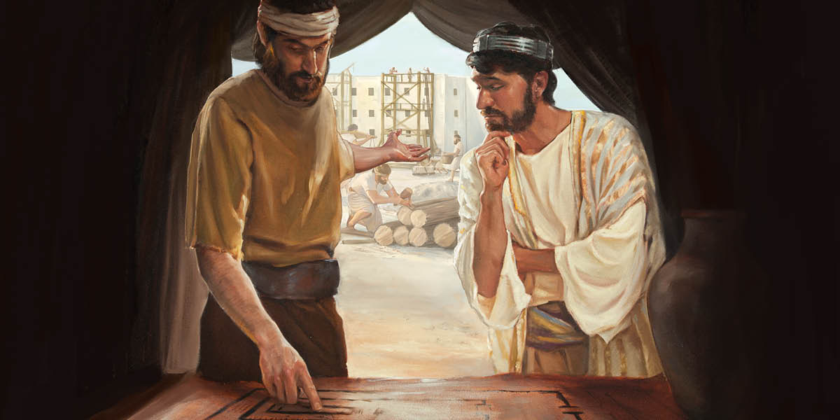 An tsʼalej Salomón kʼwajat ti ólchinal kʼal jun i tʼojnal jantʼiniʼ ti neʼets an tʼojláb in kʼál an templo. Kuxlab waʼats más i tʼojnal.