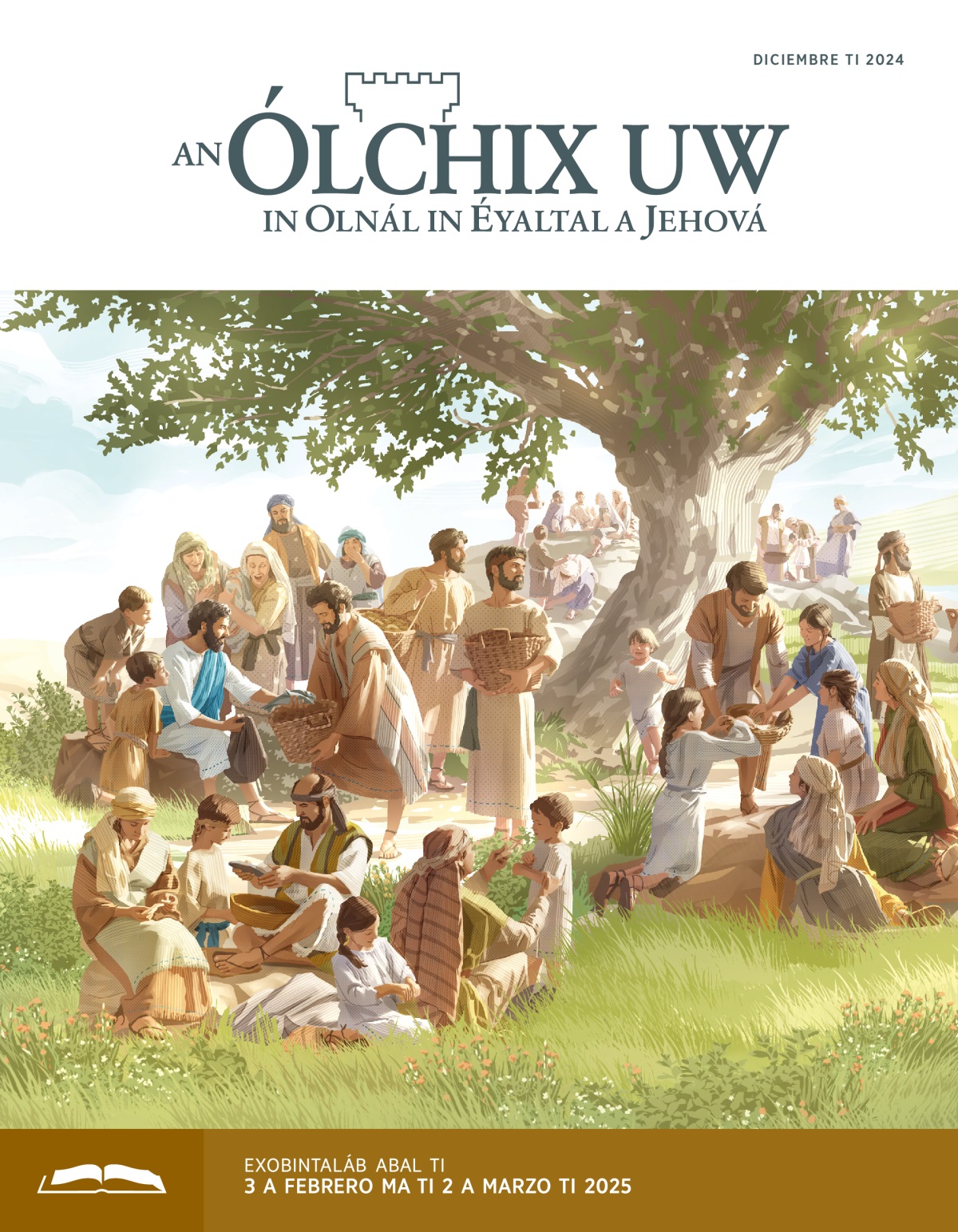 A Jesús in pidhál i pan ani i toʼol in aykolil. An aykolchik in pidhál axéʼ xi kʼapnél an inikchik, an mimláb ani an tsakamchik.