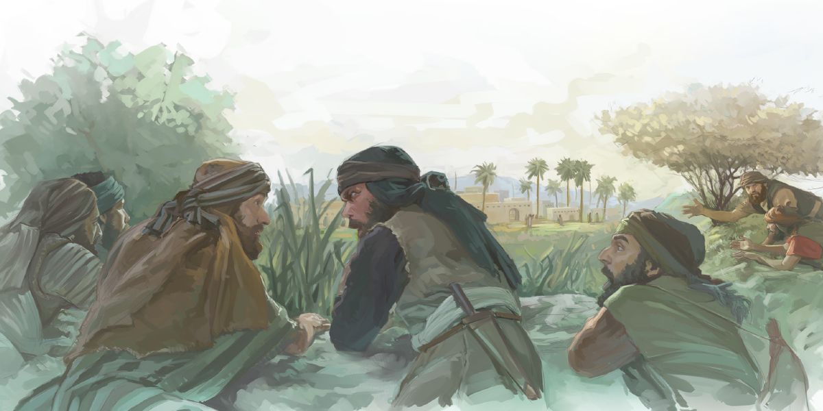 Israel guys spocking out da Canaan land