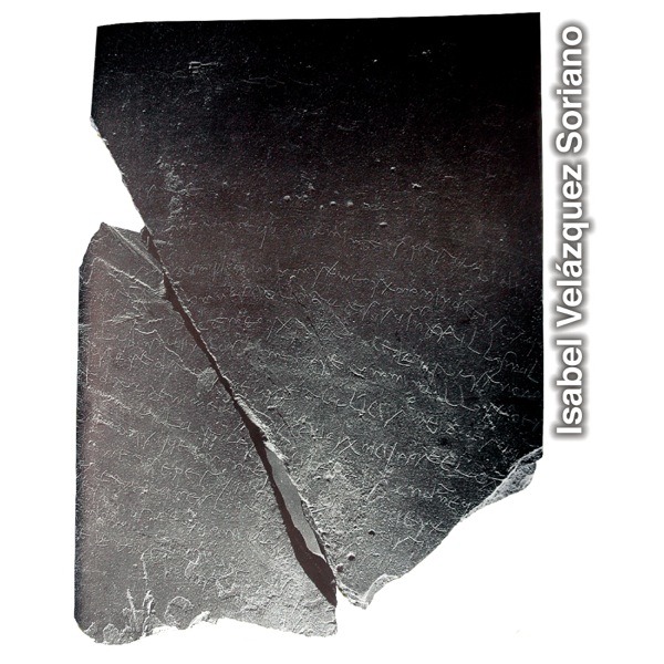 Գրաքարի տախտակ, որի վրա գրված է Աստվածաշնչից մի հատված լատիներենով