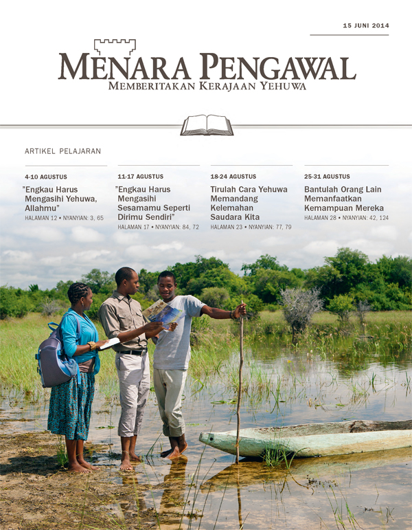 Sampul Menara Pengawal Edisi Pelajaran, 15 Juni 2014