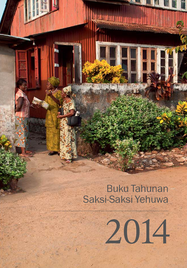 Sampul Buku Tahunan Saksi-Saksi Yehuwa 2014