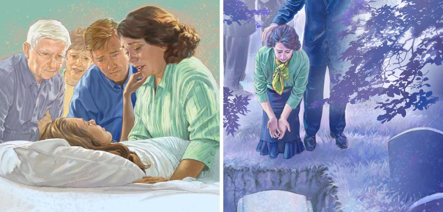 Ebe otu nwata nwaanyị nwụrụ, ndị mụrụ ya ana-eruru ya uju