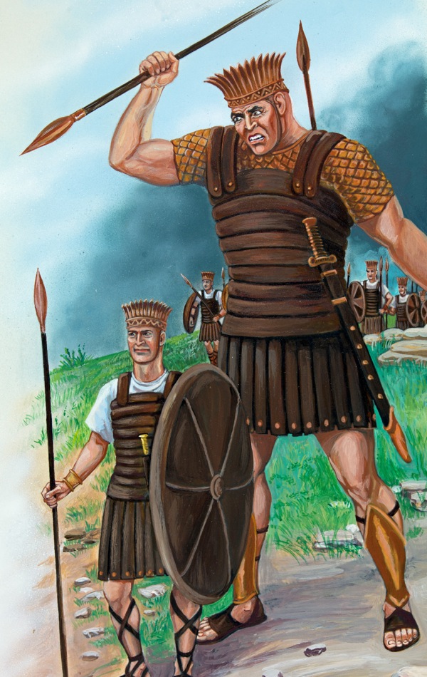 Golayat na ndị agha ndị Filistia